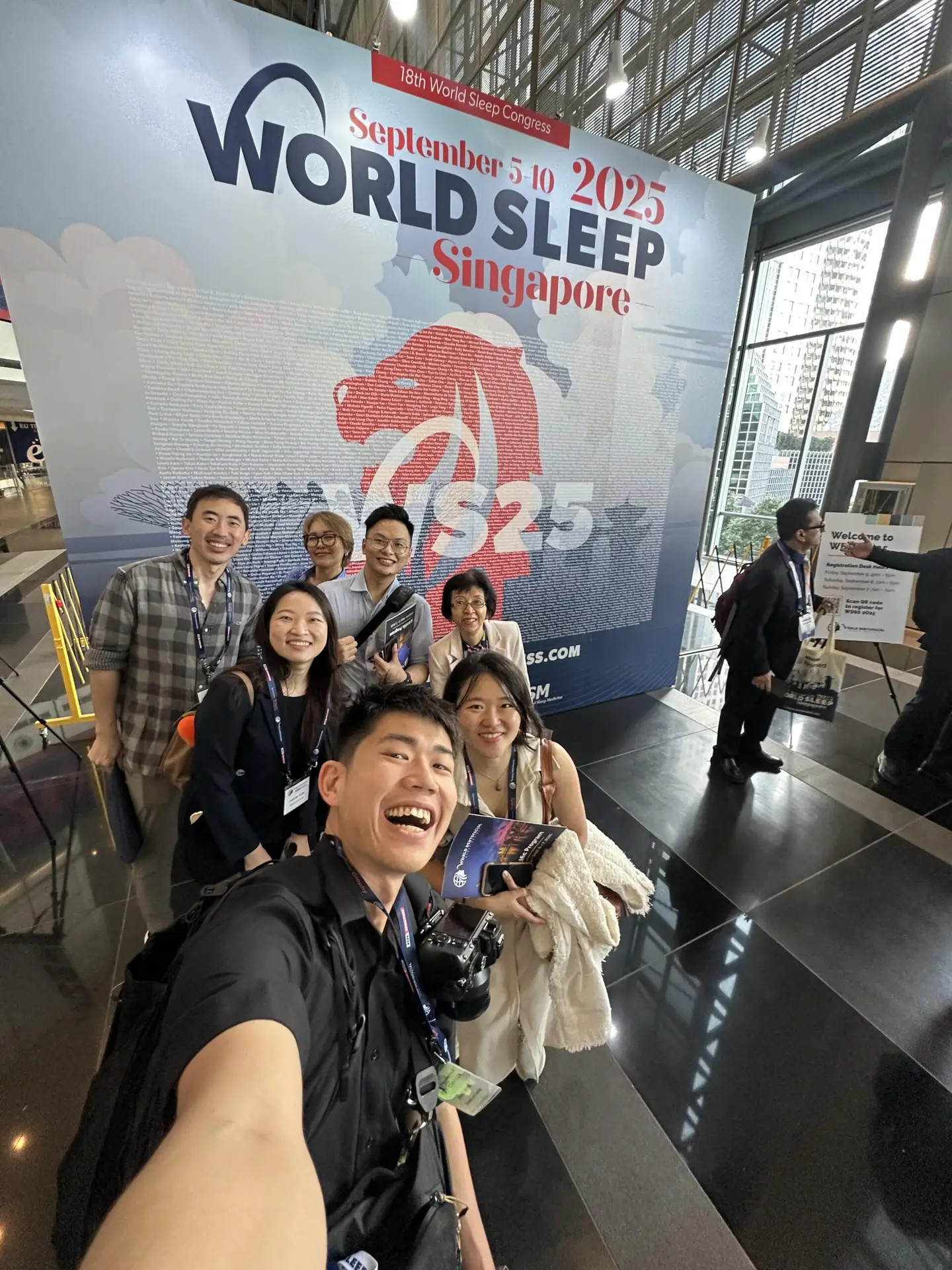 Doctor LJ at Airway International Summit 2025 in Singapore.